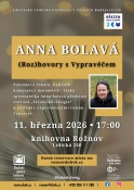 (Roz)hovory s Vypravěčem/ spisovatelka Anna Bolavá 