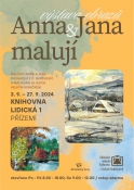 Anna a Jana malují / výstava obrazů