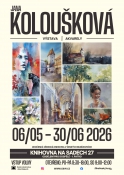 Jana Koloušková výstava obrazů